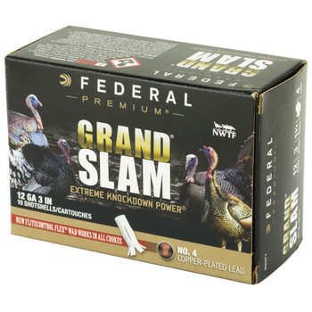 FED GRAND SLAM 12GA 3" #4 1.75OZ 10/ UPC: 604544631807