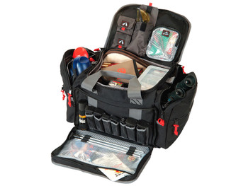 GPS Bags 2014LRB Large Black Nylon w/ Lift Ports, Storage Pockets, Visual ID Storage System & Holds 5 Handguns or More & Ammo Includes 4 Ammo Dump Cups