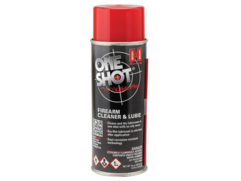 Hornady 99901 One Shot Gun Cleaner & Lube Against Corrosion & Lubricates 10 oz Aerosol