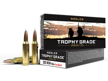 Nosler 60063 Trophy Grade 300WSM 180gr Nosler AccuBond 20 Per Box/10 Case