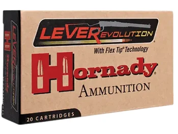 Hornady 82747 LEVERevolution 45-70Gov 325gr Flex Tip eXpanding 20 Per Box/10 Case