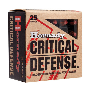 HORN 357MAG 125G CRIT DEFENSE 25BX UPC: 090255905007