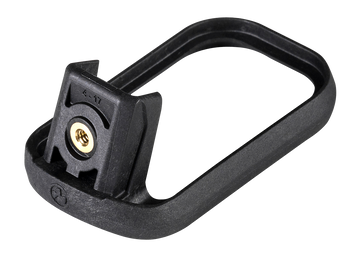 Magpul MAG932-BLK GL Enhanced Mag Well  Compatible w/Gen4 Glock 17/22/31/34/35/37 Black Polymer                                                                                                         