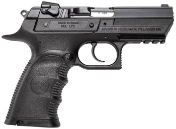 Magnum Research BE99153RSL Baby Eagle III SemiCompact 9mm Luger 3.85 151 Black Polymer Frame Matte Black Oxide Carbon Steel Slide Black Polymer Grip UPC: 761226086857