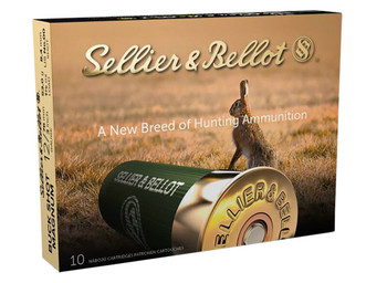 Sellier & Bellot Buckshot Magnum 12 Gauge Shotshell Ammunition, 3 Inch, 1214 FPS, 15 Pellet, #00 Buck - 10 Cartridge Box ( 10 / 1 )