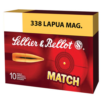 SELLIER & BELLOT 338 LAPUA MAG. 300 HPBT BOX10 UPC: 754908512157