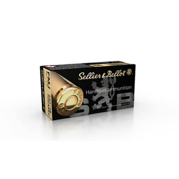 Sellier & Bellot Handgun Hyper Velocity Centerfire Ammunition, 7.62 x 25mm Tokarev, Full Metal Jacket, 85 Grain - 50 Cartridge Box ( 50 / 1 )