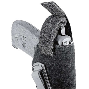 Uncle Mikes 76052 Inside The Pants Holster IWB Size 05 Black Suede Like Belt Clip Fits Large SemiAuto Fits 4.505 Barrel Left Hand UPC: 043699760527