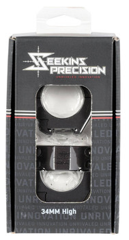 SEEKINS 34MM TUBE 1.00" HIGH 4CAP UPC: 811452025127