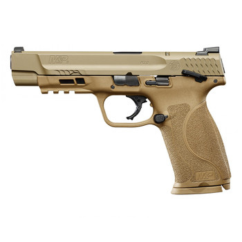 Smith  Wesson LE 11537 MP 9 M2.0 9mm Luger Double 5 171 Flat Dark Earth Interchangeable Backstrap Grip Flat Dark Earth Stainless Steel Slide UPC: 022188869057