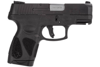 Taurus 1G2S931 G2S  9mm Luger 71 3.26 Stainless Steel Barrel Matte Black Serrated Steel Slide Black Polymer Frame wPicatinny Rail Frame Black Polymer Grips UPC: 725327616337