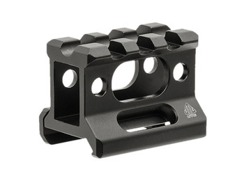 Leapers MTRSX1S Picatinny Riser Matte Black Anodized Aluminum Picatinny/Weaver Mount