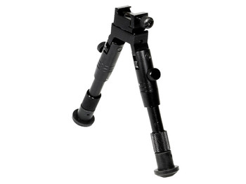 UTG TL-BP28S Shooter's SWAT Bipod Matte Black 6.2-6.7" Aluminum