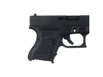 Talon Grips 105R Adhesive Grip Compatible w/Glock 26/27/28/33/39 Gen3, Black Textured Rubber