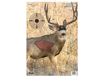 Birchwood Casey 35402 Pregame Mule Deer Paper Target 16.50" x 24" 3 Per Pkg