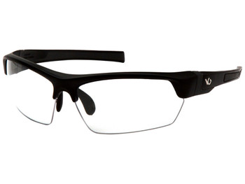 Pyramex VGSB310T Venture Gear Tensaw Adult Clear Lens Anti-Fog/Anti-Scratch Polycarbonate Black Frame