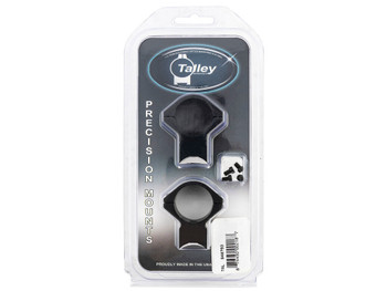 Talley 940793 Scope Mount/Ring Combo Black Anodized Aluminum 1" Tube Savage 93R/B.Mag/Mark II Medium Rings 0 MOA