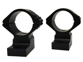 Talley 740714 Scope Mount/Ring Combo Black Anodized 30mm Tube Tikka T3/T3x Medium Rings