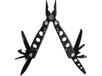 Smith & Wesson Knives SWMT1CP Multi-Tool Black 6.50" Long Includes Case