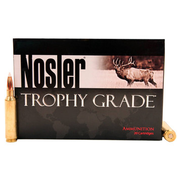 Nosler Trophy Grade Hyper Velocity Centerfire Ammunition, 6.5-284 Norma, Nosler AccuBond, 130 Grain - 20 Cartridge Box ( 20 / 1 )