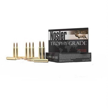 Nosler Trophy Grade Hyper Velocity Centerfire Ammunition, 6.5-284 Norma, Nosler AccuBond, 130 Grain - 20 Cartridge Box ( 20 / 1 )