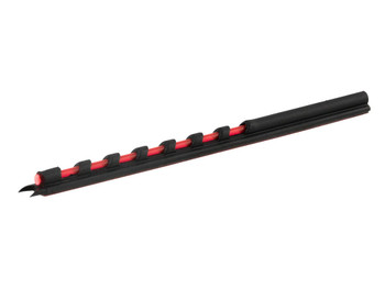 Truglo TG104R Glo-Dot Pro Shotgun w/Vent Rib Red Fiber Optic Black