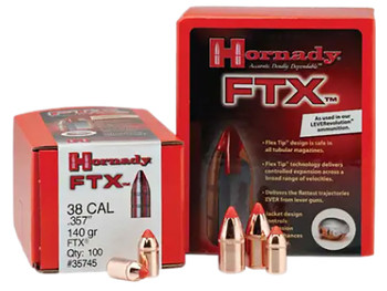Hornady 35105 FTX 35 Cal .358 200 gr Flex Tip eXpanding 100 Per Box/ 15 Case