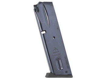 Mec-Gar MGSW5915N S&W 15rd 9mm Luger, Fits S&W 5900 Series/915/910/659 Black Nickel