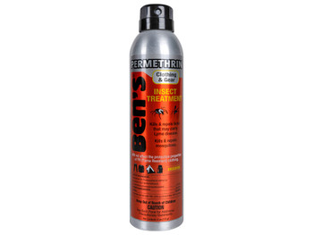 Ben's 00067600 Clothing & Gear Insect Repellent 6 oz Aerosol