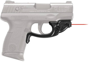 Crimson Trace LG493 Laserguard  5mW Red Laser with 633nM Wavelength  50 ft Range Black Finish for Taurus Millenium Pro Except Frame with Pic Rail UPC: 610242001217