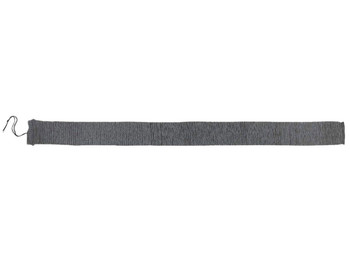 Allen 131 Stretch Knit Gun Sock 52" Shotgun/Rifle w/Scope, Heather Gray, ID Label & Cinch Closure, Silicone Treatment