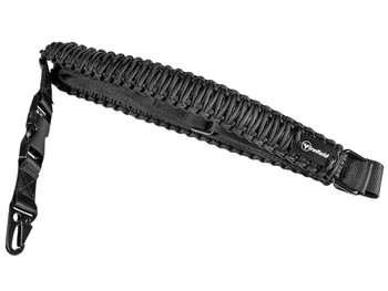 Firefield FF46000 Single Point Tactical Sling Black Nylon Paracord 28"-31" OAL Adjustable Rifle