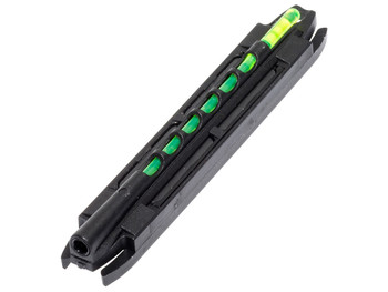 HiViz MGH2007I Magni-Hunter Magnetic Front Sight Black | Green/Red Fiber Optic