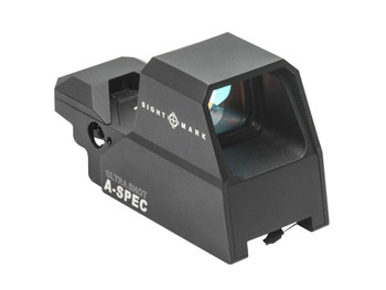 Sightmark SM26032 Ultra Shot A-Spec Open Reflex Sight Matte Black 1 x 33 mm x 24 mm 3 MOA Red Dot/5 MOA Red Dot/50 MOA Circle Multi Reticle