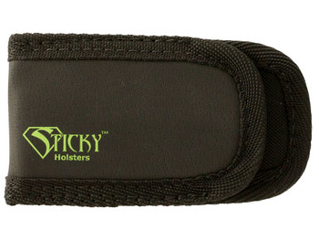 Sticky Holsters SMP Super Mag Pouch IWB Black/Green Latex Free Rubber Pocket