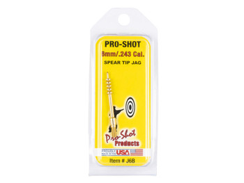 Pro-Shot J6B Jag 6mm Rifle #8-32 Thread Spear Tip Brass