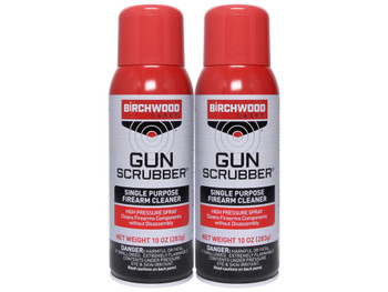 Birchwood Casey 33304 Gun Scrubber Aerosol Combo 10 oz. Aerosol Can 2 Pack
