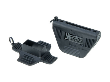 Maglula XV80B LULA Loader & Unloader Set Single Stack Style 22 LR Ruger Magazines Holds up to 10rds, Black Polymer