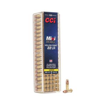 【スーパーセール】 CCI/Speer Mini Mag, 22LR, 36 Grain, Hollow Point, 300 Round 靴