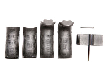 Glock 30822 Backstrap/Beavertail Set Black Polymer