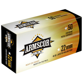 ARMS 50157 22WMR 40 JHP 50100 UPC: 4806015500186
