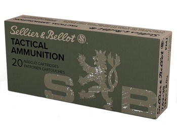 Sellier & Bellot SB76239A Rifle 7.62x39mm 124gr Full Metal Jacket 20 Per Box/30 Case