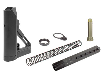 UTG Pro RBUS1BM Mil-Spec OPS Ready S1 Stock Kit Black Synthetic 6 Position for AR-15, M16