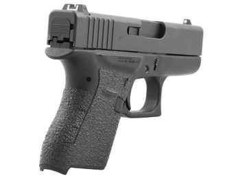 Talon Grips 100R Adhesive Grip Compatible w/Glock 43, Black Textured Rubber