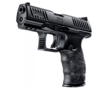 Walther Arms 5100302 PPQ M2 22 LR 121 5 Threaded Steel Barrel Matte Black Tenifer SerratedSteel Slide Black Polymer Frame wPicatinny Rail Black Polymer Grips UPC: 723364207006