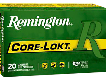 Remington Ammunition 21507 Core-Lokt 25-06Rem 100gr Pointed Soft Point Core-Lokt 20 Per Box/10 Case