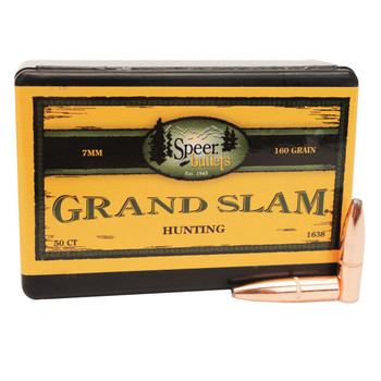 Speer Bullet 7MM .284 160GR Grnd Slam UPC: 076683016386 Speer Bullet 7MM .284 160GR Grnd Slam UPC: 076683016386
