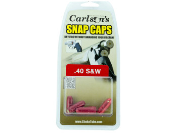 Carlson's Choke Tubes 00064 Snap Cap Pistol 40S&W 5Pack