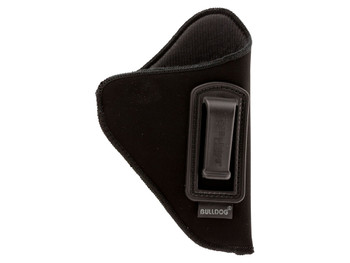 Bulldog DIP224 Deluxe IWB Black Suede Like Belt Clip Fits S&W J Frame/Taurus 85/2-2.50" Barrel Right Hand