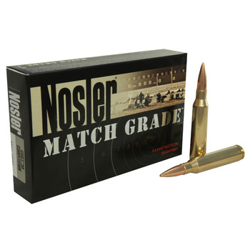 Nosler 60031 Match Grade  33 Nosler 300 gr Custom Competition Hollow Point Boat Tail 20 Per Box 10 UPC: 054041600316